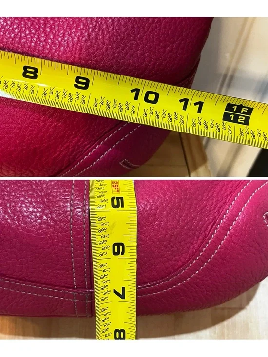 Coach SoHo Hobo Shoulder Bag Pebbled Leather Vintage - Picture 13 of 15